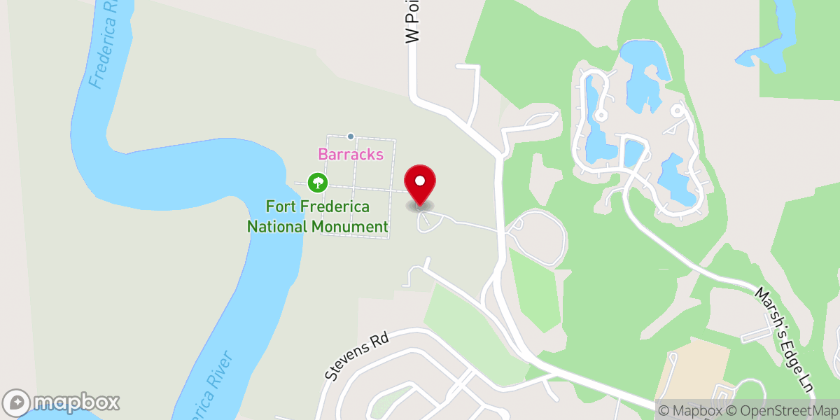 Map showing location of National Park Service