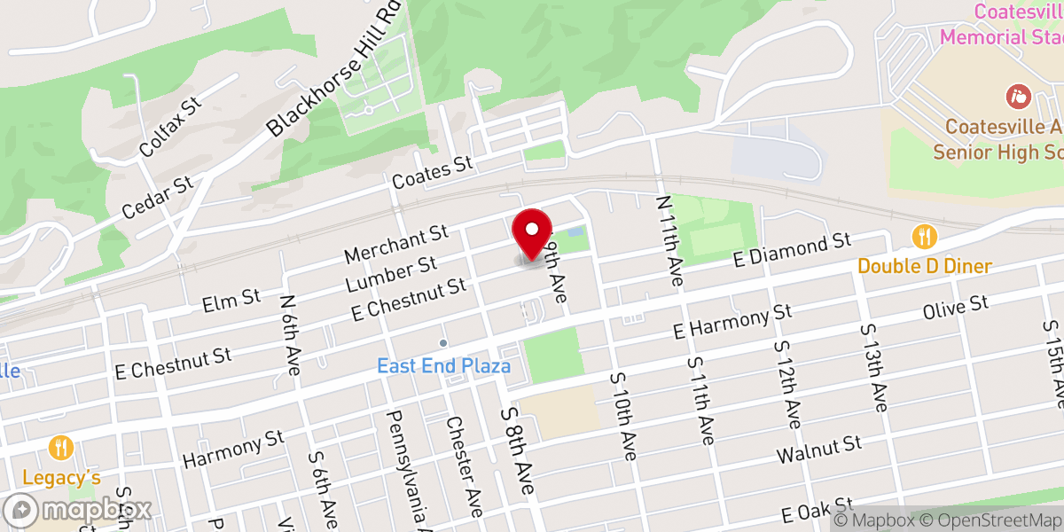 Map showing location of Judah Ministries COGIC