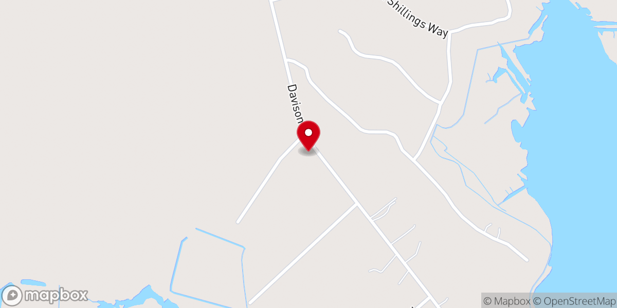 Map showing location of St Matthews AME Church