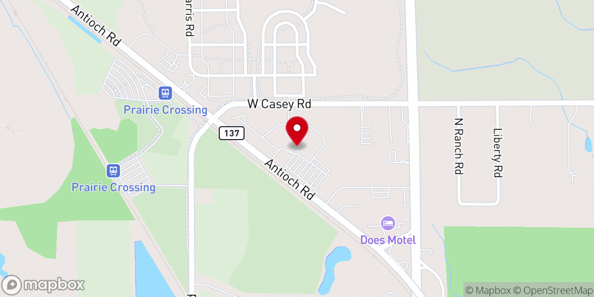 Map showing location of Christ Church Crossroads