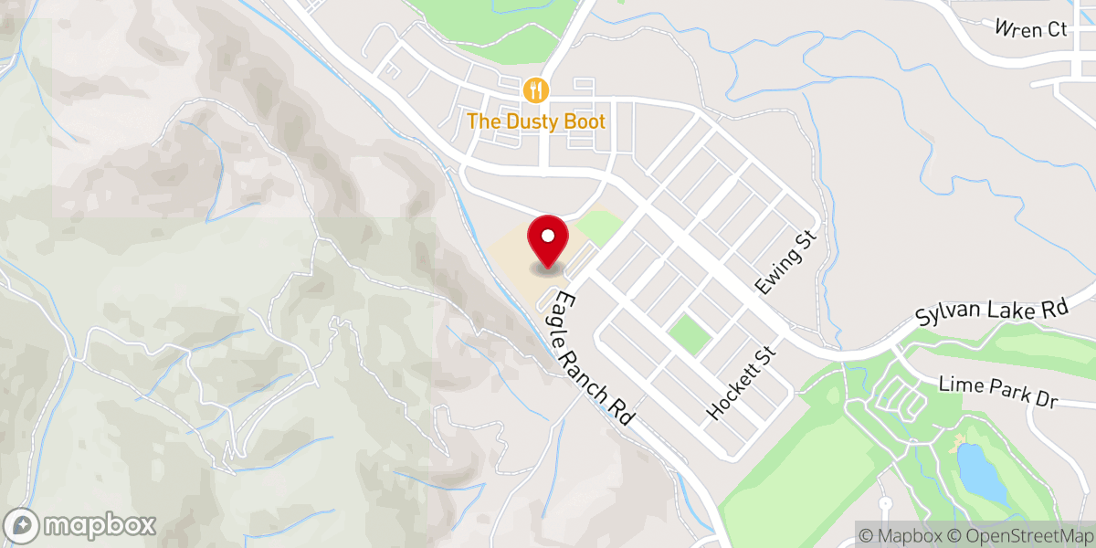 Map showing location of Redeemer Eagle Valley