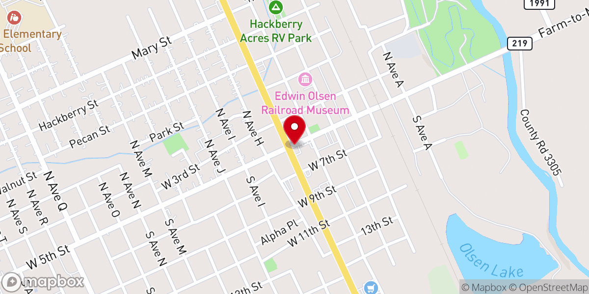 Map showing location of North American Lutheran Church