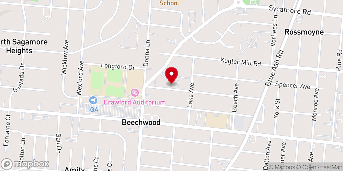 Map showing location of Saint Saviour Church