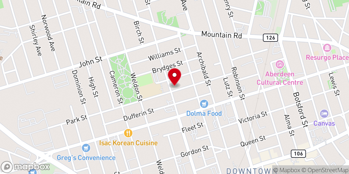 Map showing location of Thomas Williams House