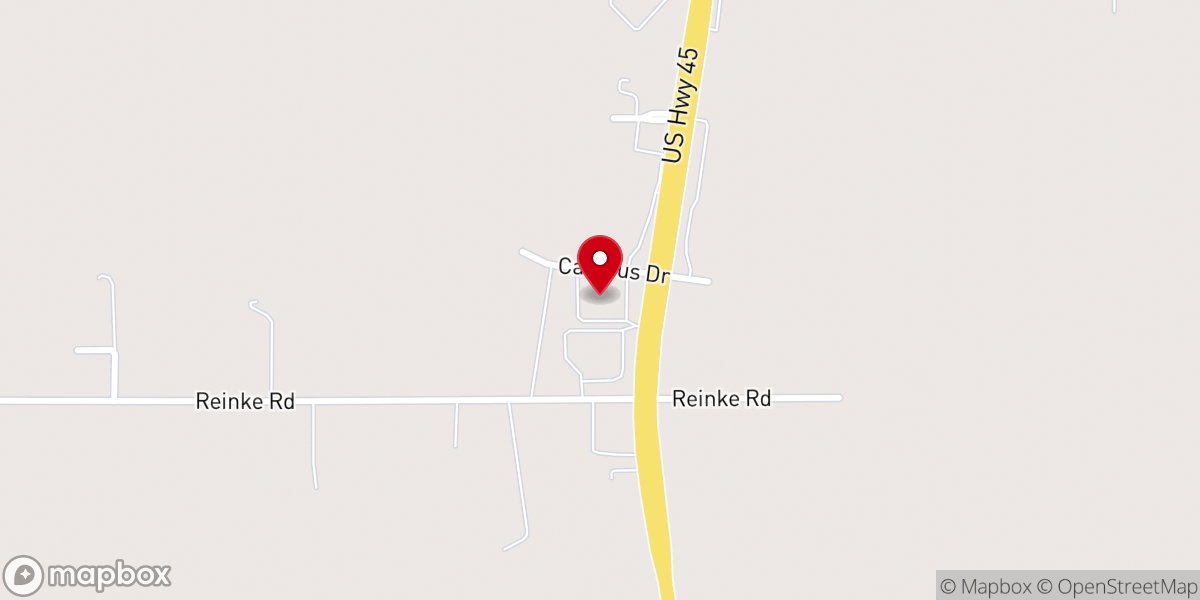 Map showing location of Family of Christ Church