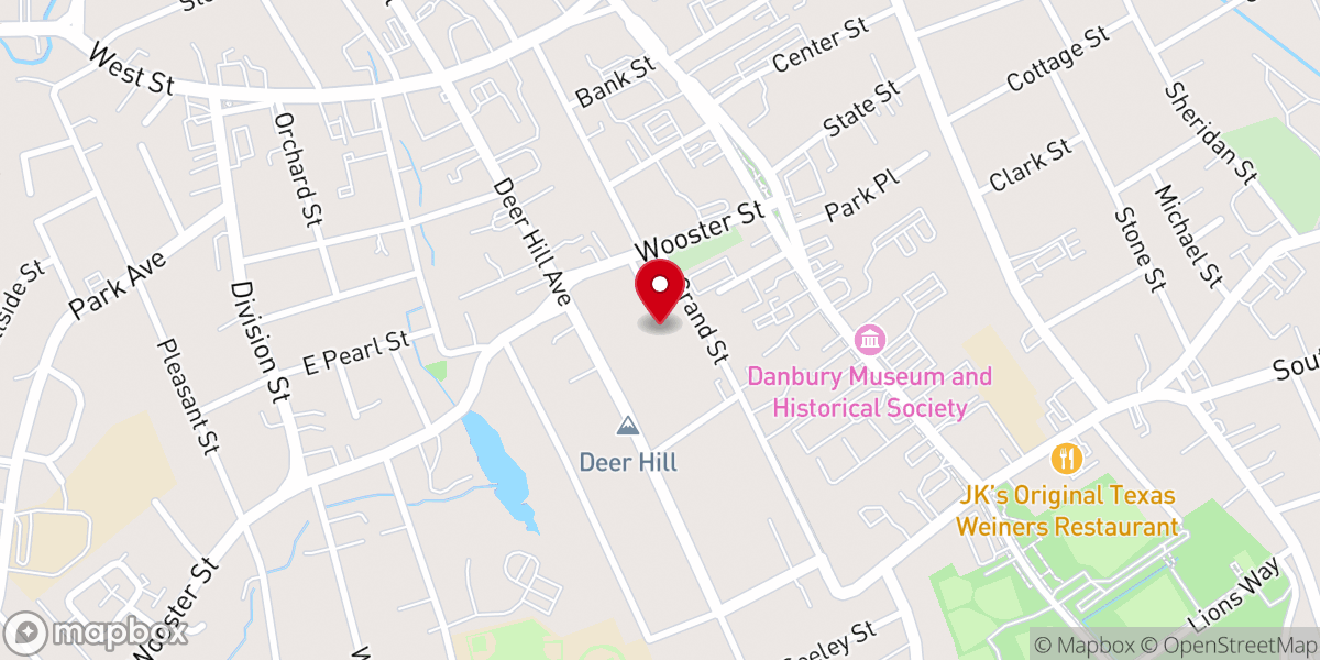 Map showing location of New Bethel Church of God