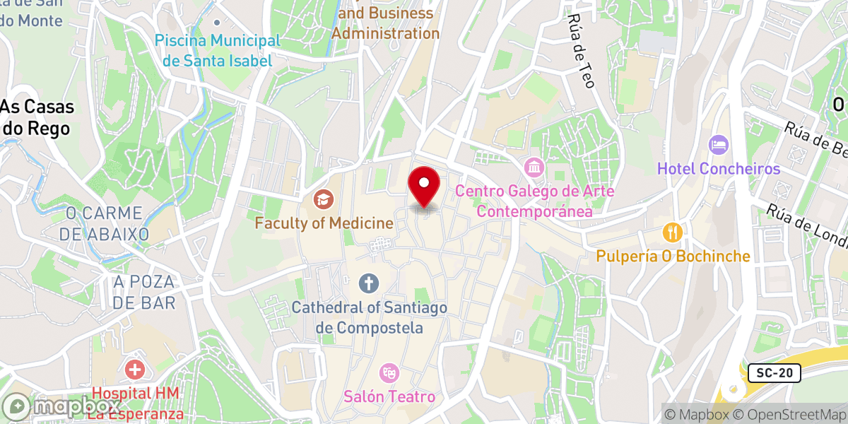 Map showing location of Optimustours: Visitas Guiadas y Excursiones