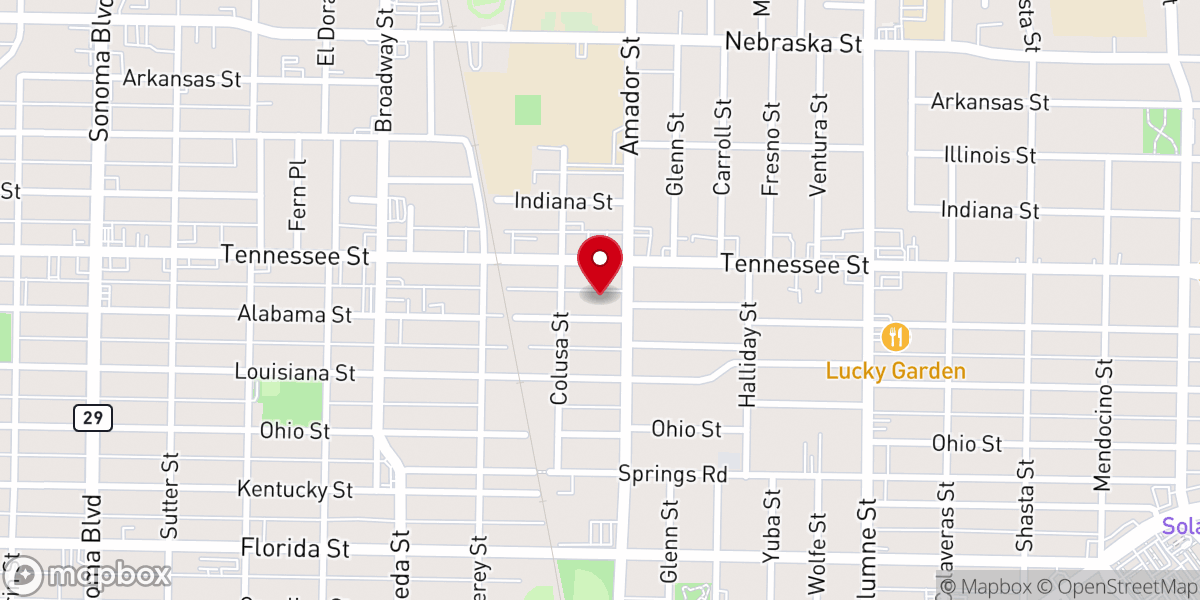 Map showing location of Saints Constantine and Helen Greek Orthodox Church