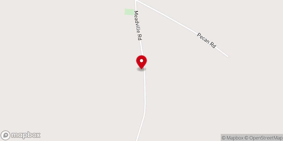 Map showing location of Parson Hill MB Church