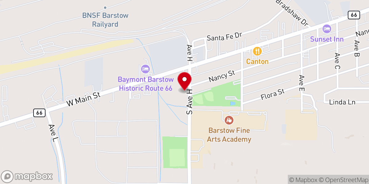 Map showing location of Apostolic Assembly
