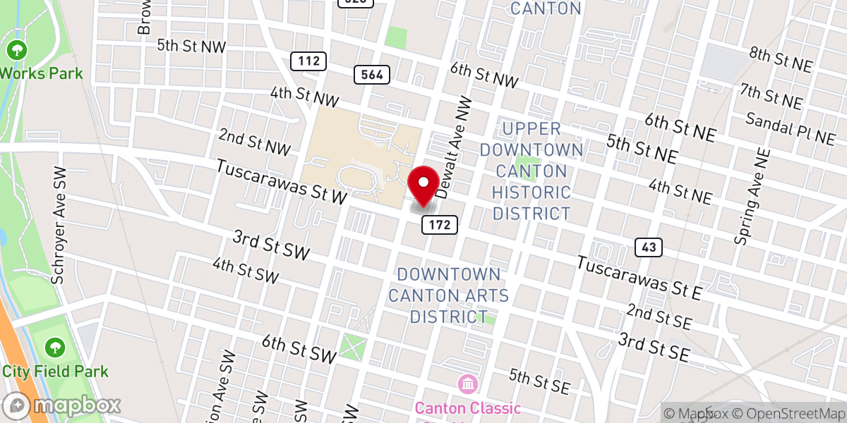 Map showing location of The Old Stone Chapel