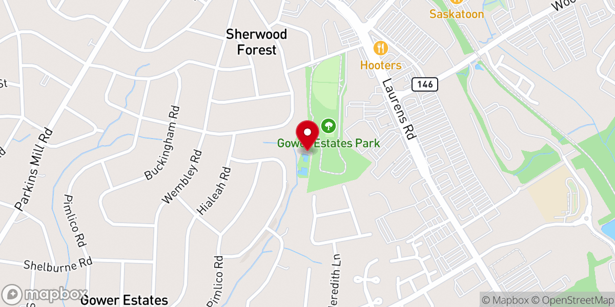 Map showing location of Abundant Grace International