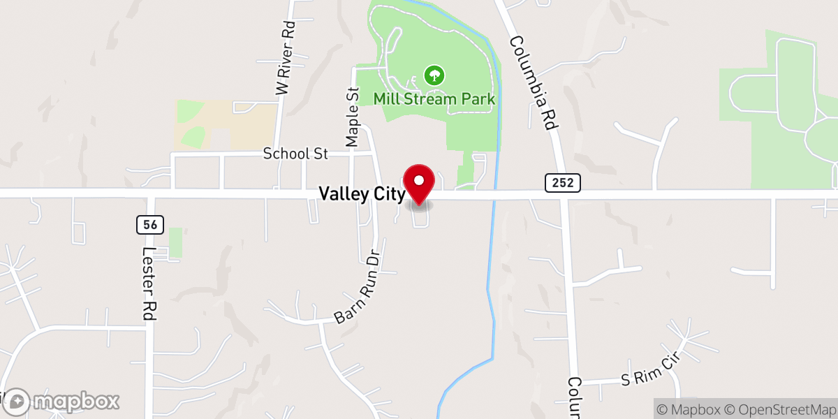 Map showing location of Emmanuel United Church-Christ