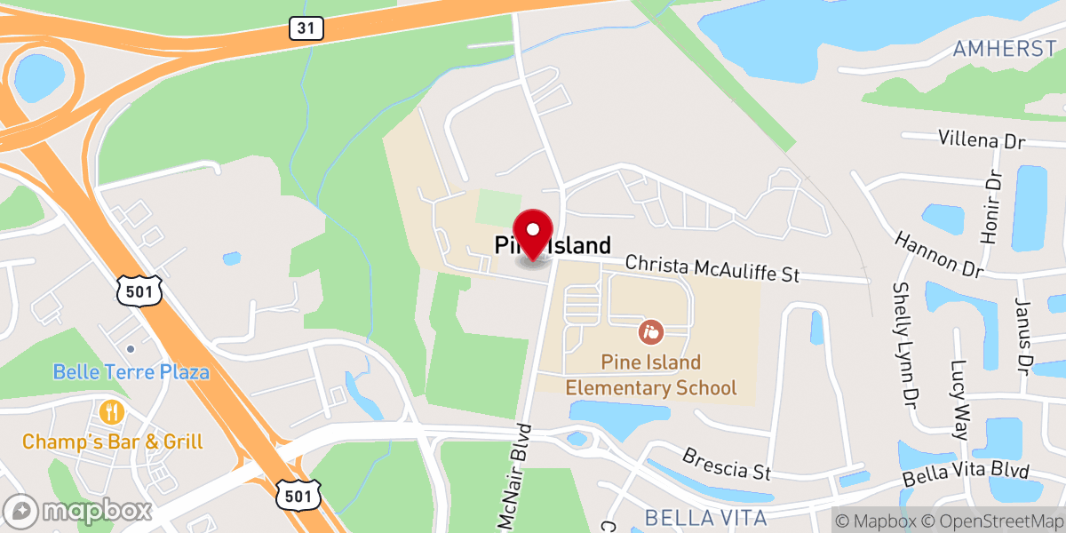 Map showing location of St. Mary Missonary Baptist Church
