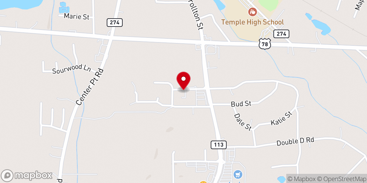 Map showing location of Comforter's Church