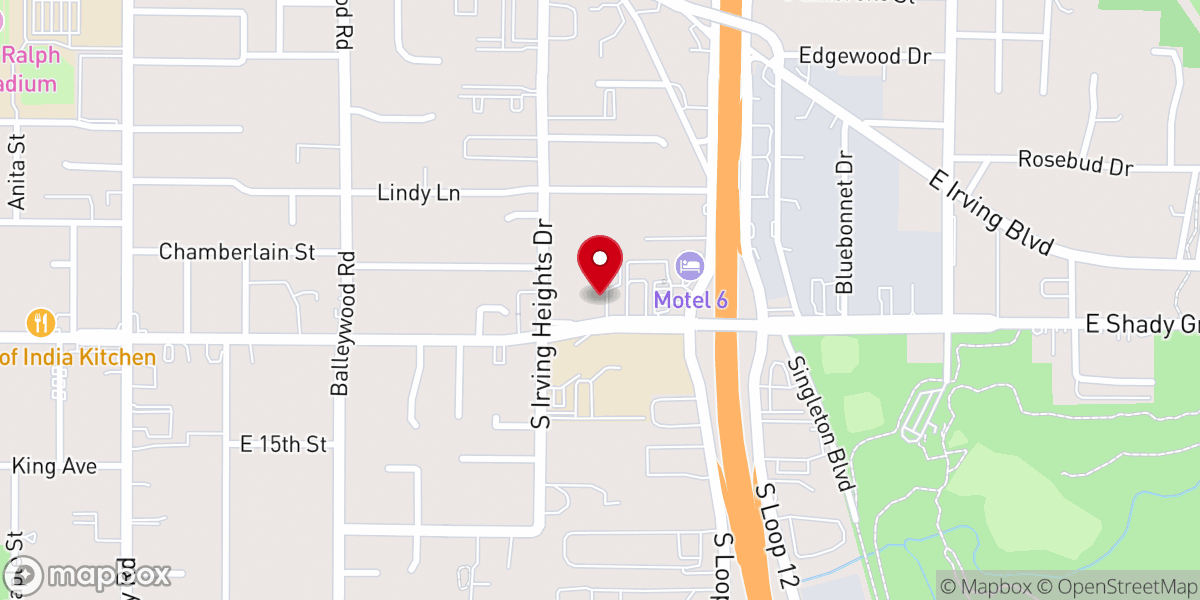 Map showing location of St George Orthodox Church