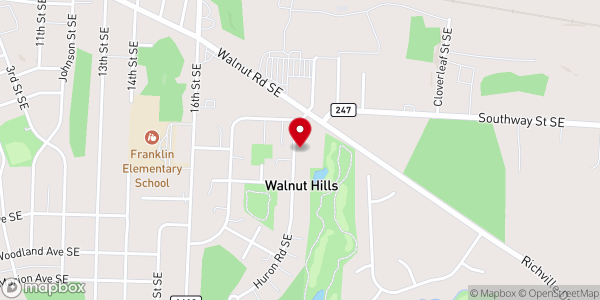 Map showing location of Lifesong Church