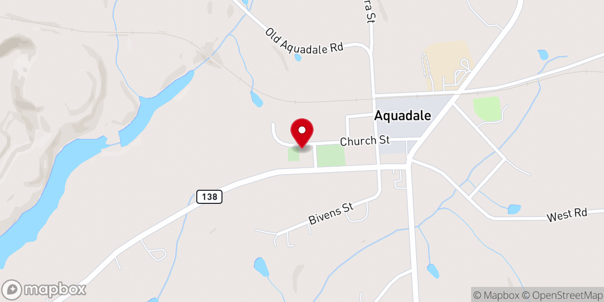 Map showing location of Green Memorial Methodist
