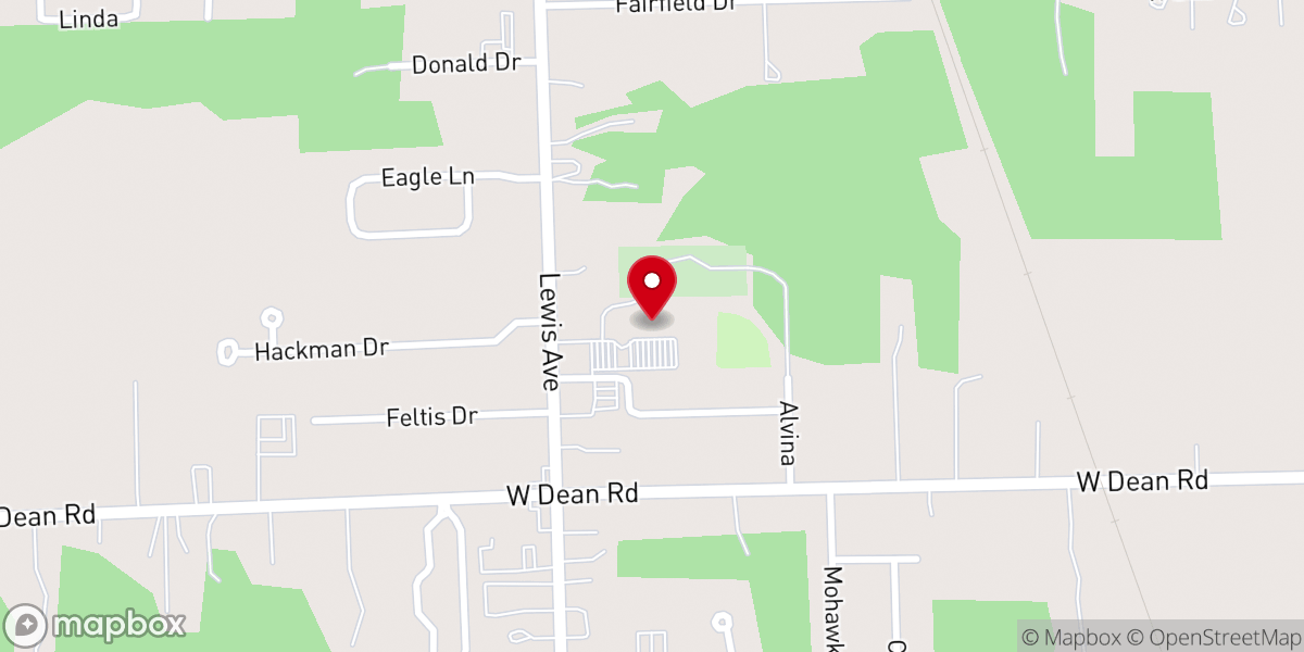 Map showing location of Our Lady of Mount Carmel Church