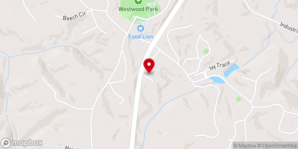 Map showing location of The Church of God of the Union Assembly Wilkesboro, NC