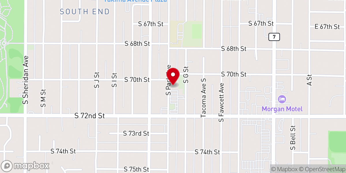 Map showing location of Pope St. John XXIII Catholic Church