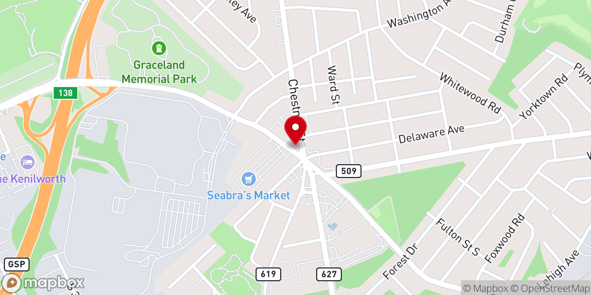 Map showing location of New Generations Christian Church Inc