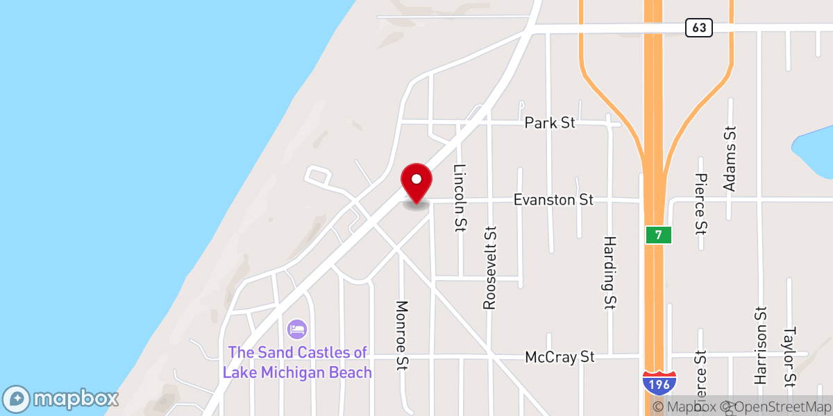 Map showing location of Solid Rock Word Ministries