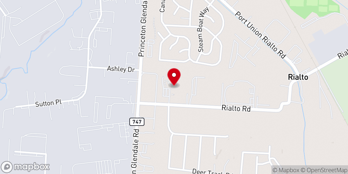 Map showing location of Saint Gertrude the Great Roman Catholic Church