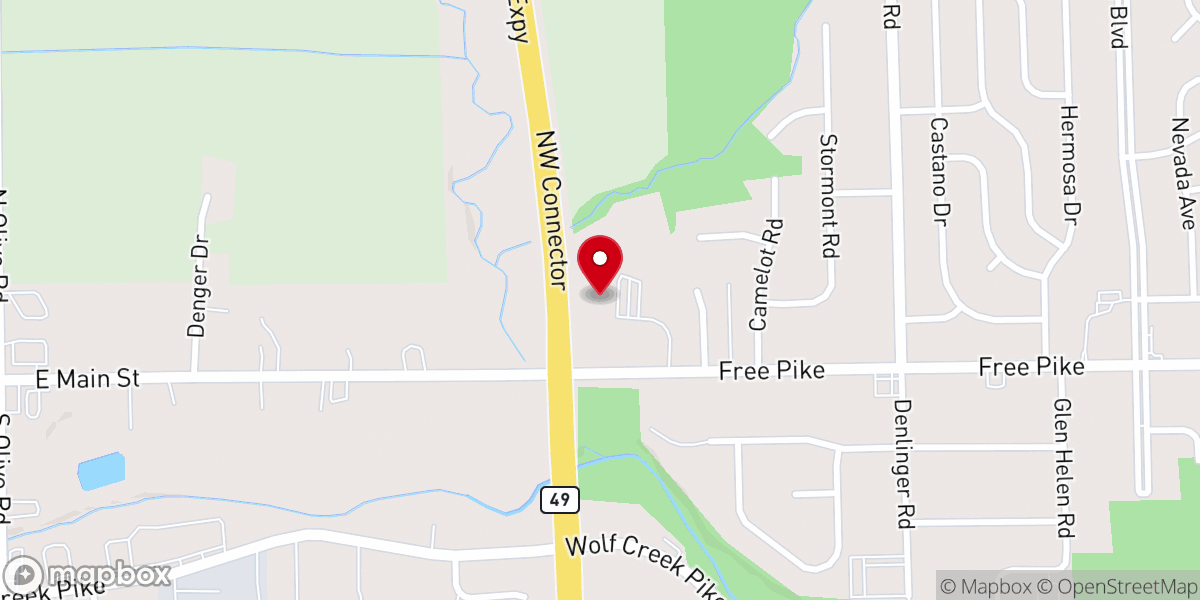 Map showing location of St Margaret's Episcopal Church