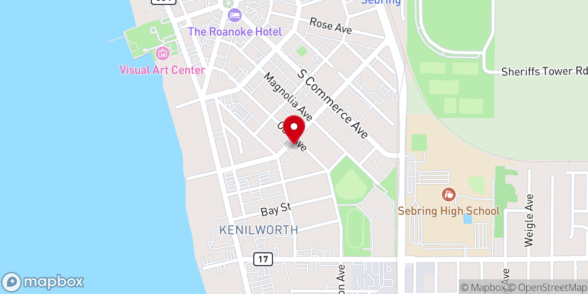Map showing location of Little Lambs Inc