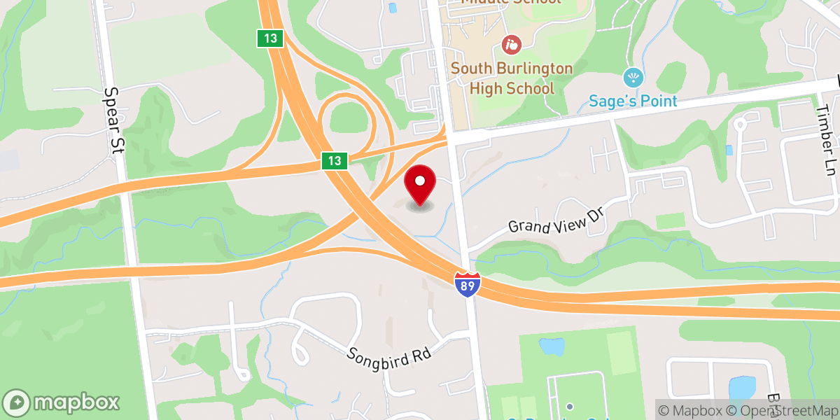 Map showing location of New Life Baptist Church Inc