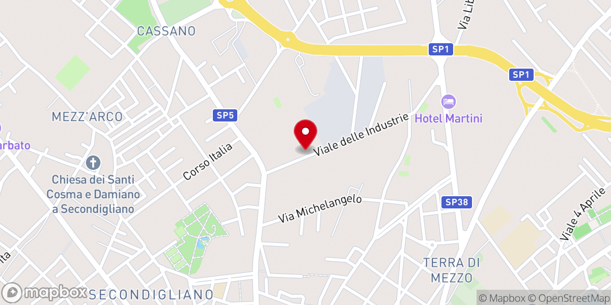 Map showing location of Parola Della Grazia Napoli