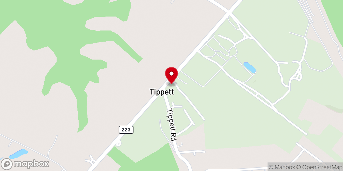 Map showing location of Vision Christian Store