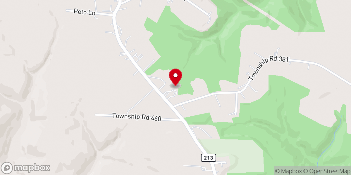 Map showing location of Pleasant Hill Baptist Church