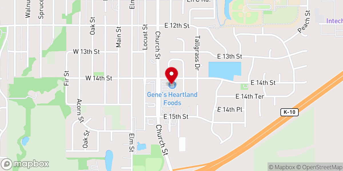 Map showing location of UPS Authorized Shipping Provider