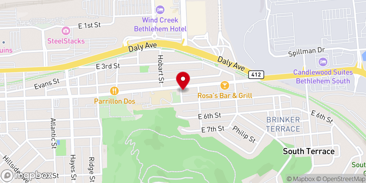 Map showing location of The Gate Community Church Inc