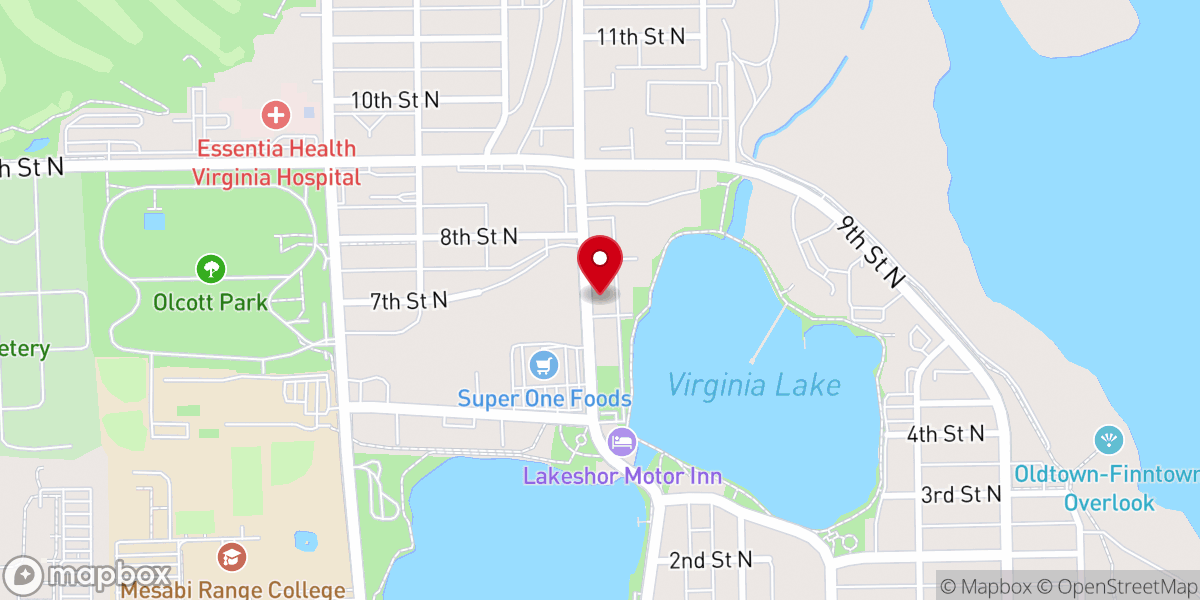 Map showing location of Cross Hill Community Church