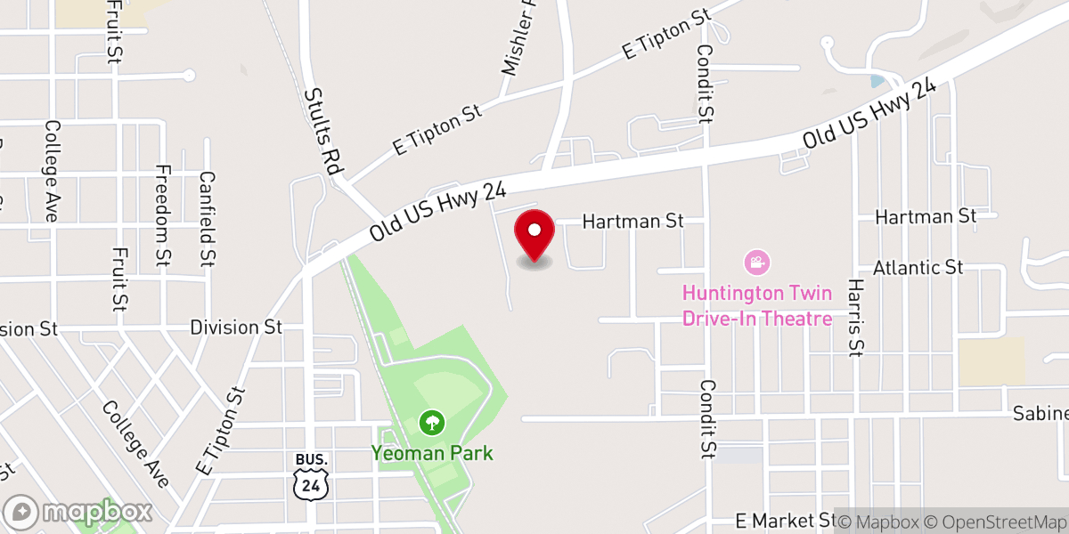 Map showing location of Together in God's Love