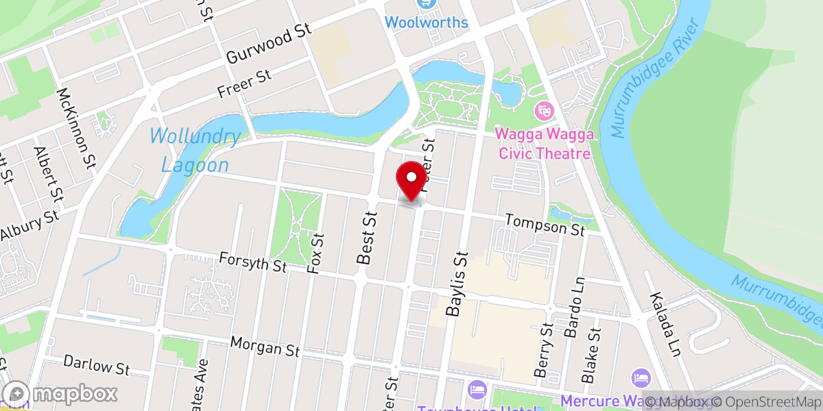 Map showing location of The Dormition of our Lady, Greek Orthodox Church