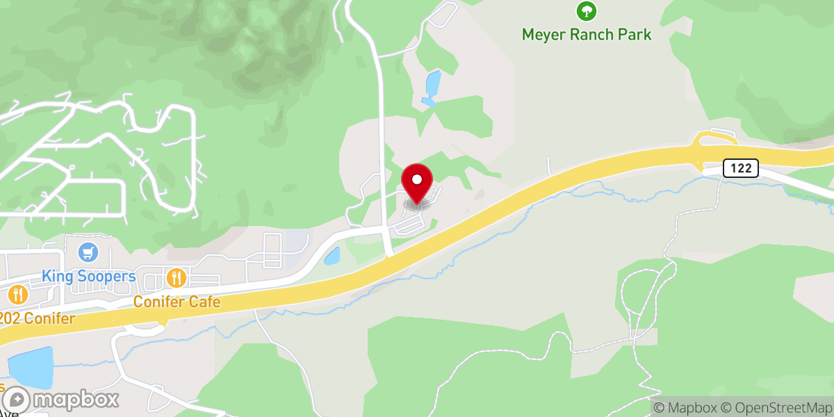 Map showing location of Our Lady Of Pines Church Hall & Office