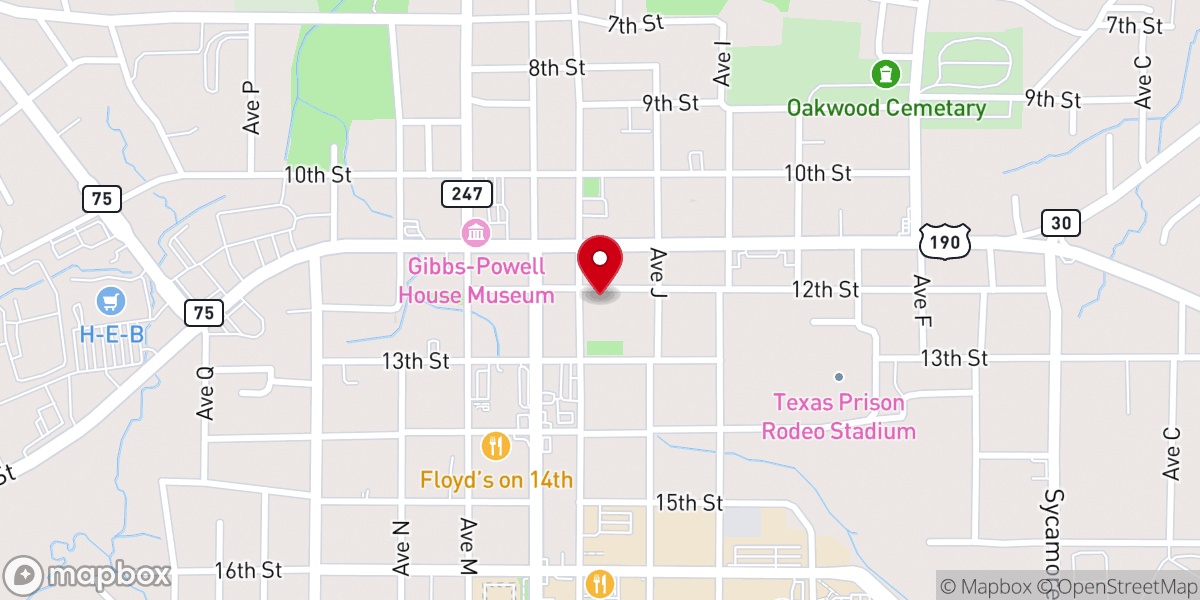 Map showing location of Living the Christlife