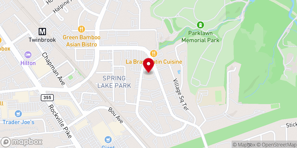 Map showing location of Renewal Church