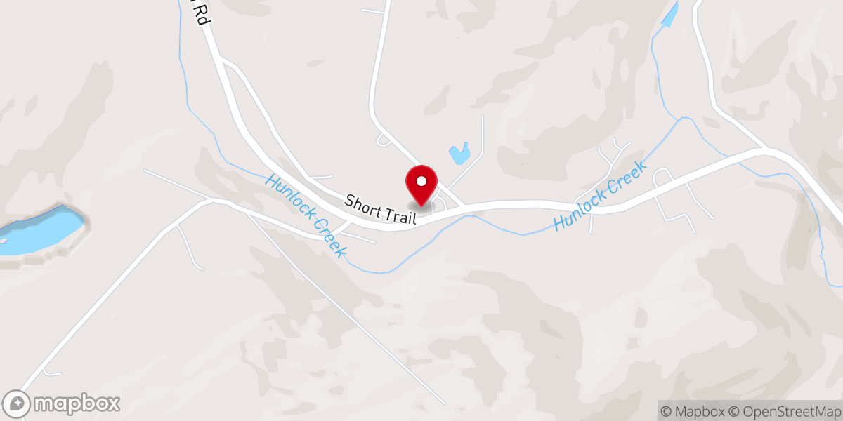 Map showing location of Five Mountain United Methodist