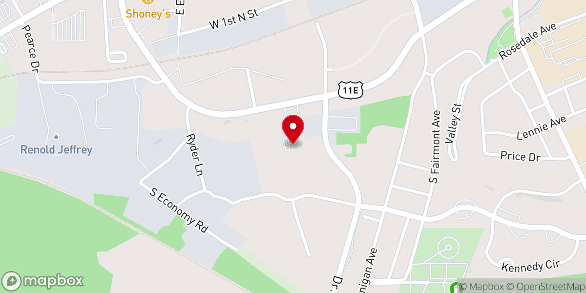 Map showing location of Captive Free Ministries Church
