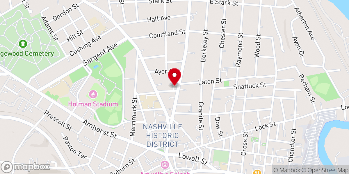 Map showing location of New Apostolic Church