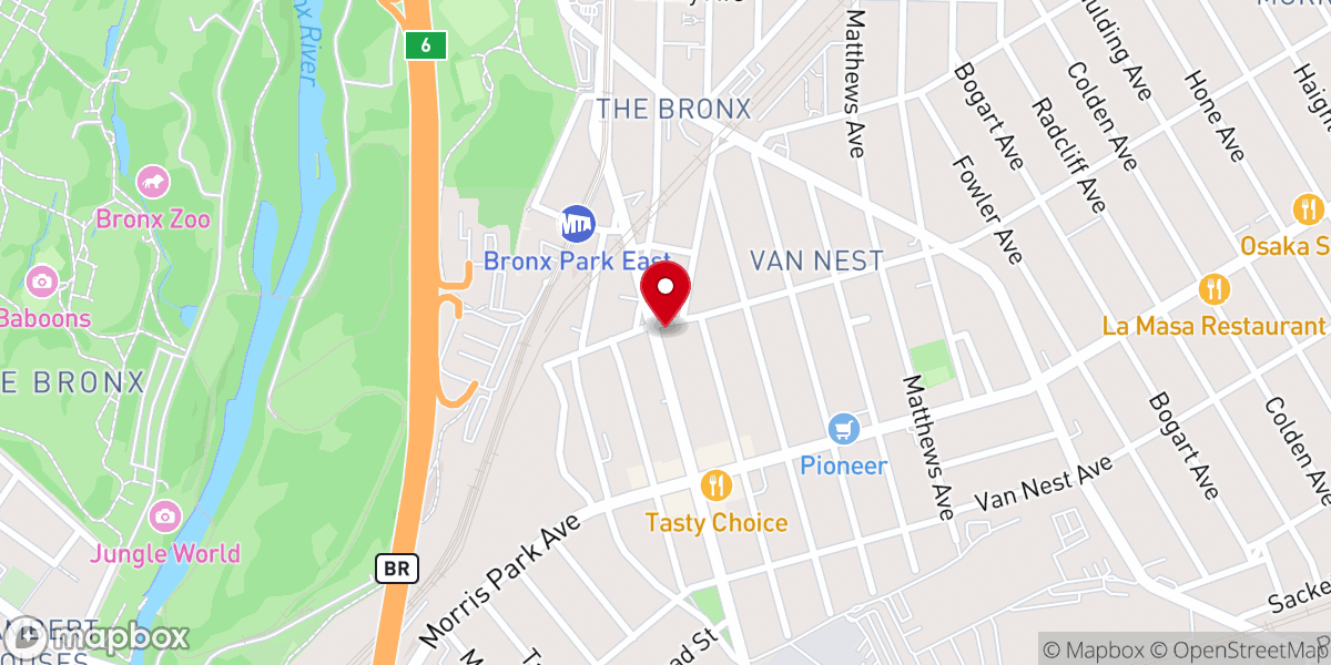 Map showing location of 2 Paradise