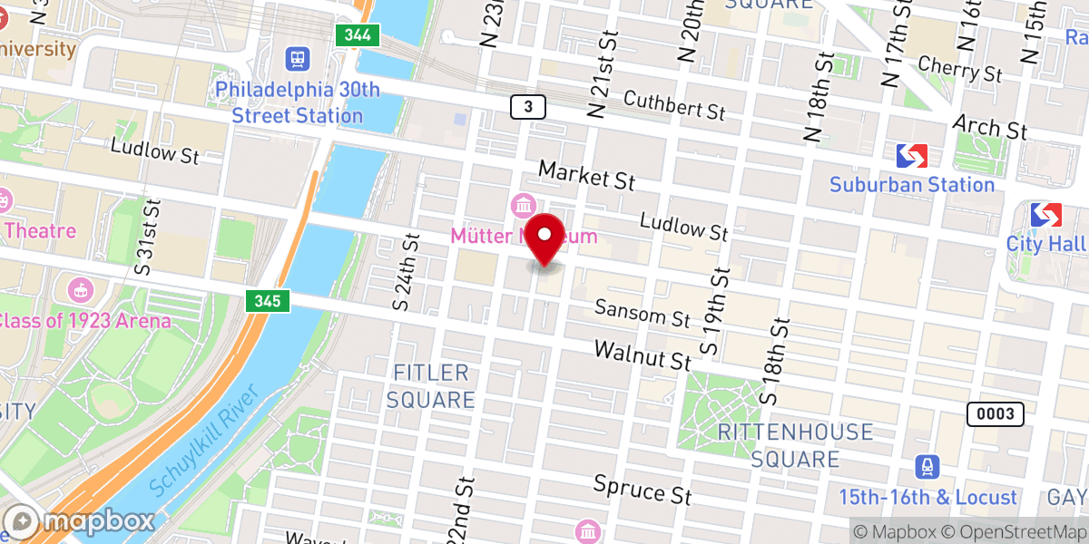 Map showing location of Lutheran Church of the Holy Communion