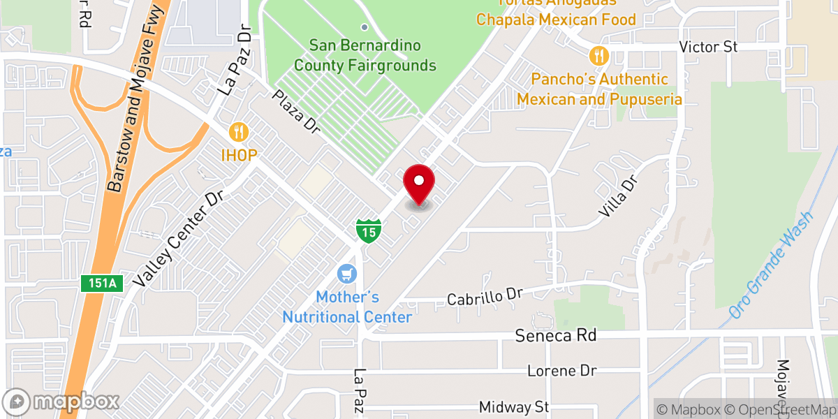 Map showing location of AGAPE CHRISTIAN WORSHIP CENTER