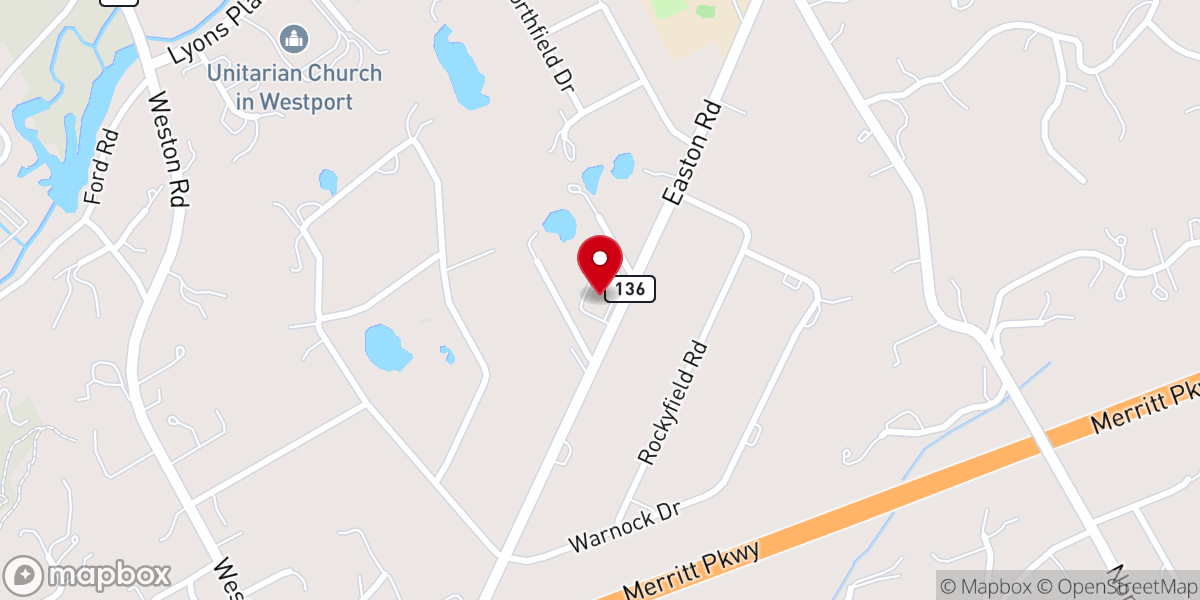 Map showing location of St. Paul Westport