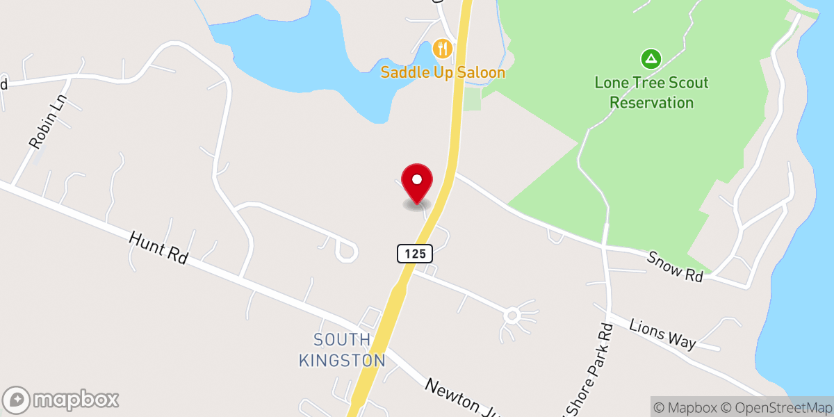 Map showing location of New Creation Healing Center